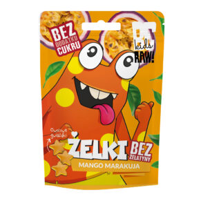 Żelki bez dodatku cukru Mango i Marakuja Beraw