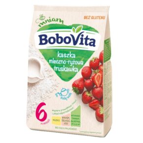 Kaszka BoboVita mleczno-ryżowa truskawkowa 230g