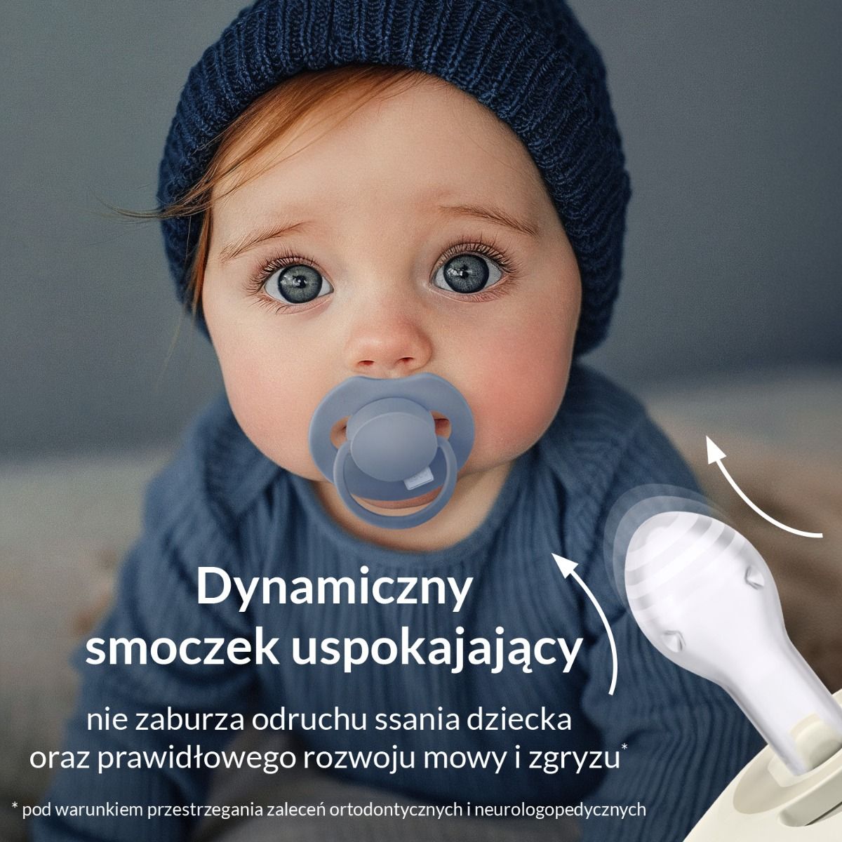 Smoczek silikonowy dynamiczny LOVI Prime 6-18mc 2 szt. Baby Blue/Blue
