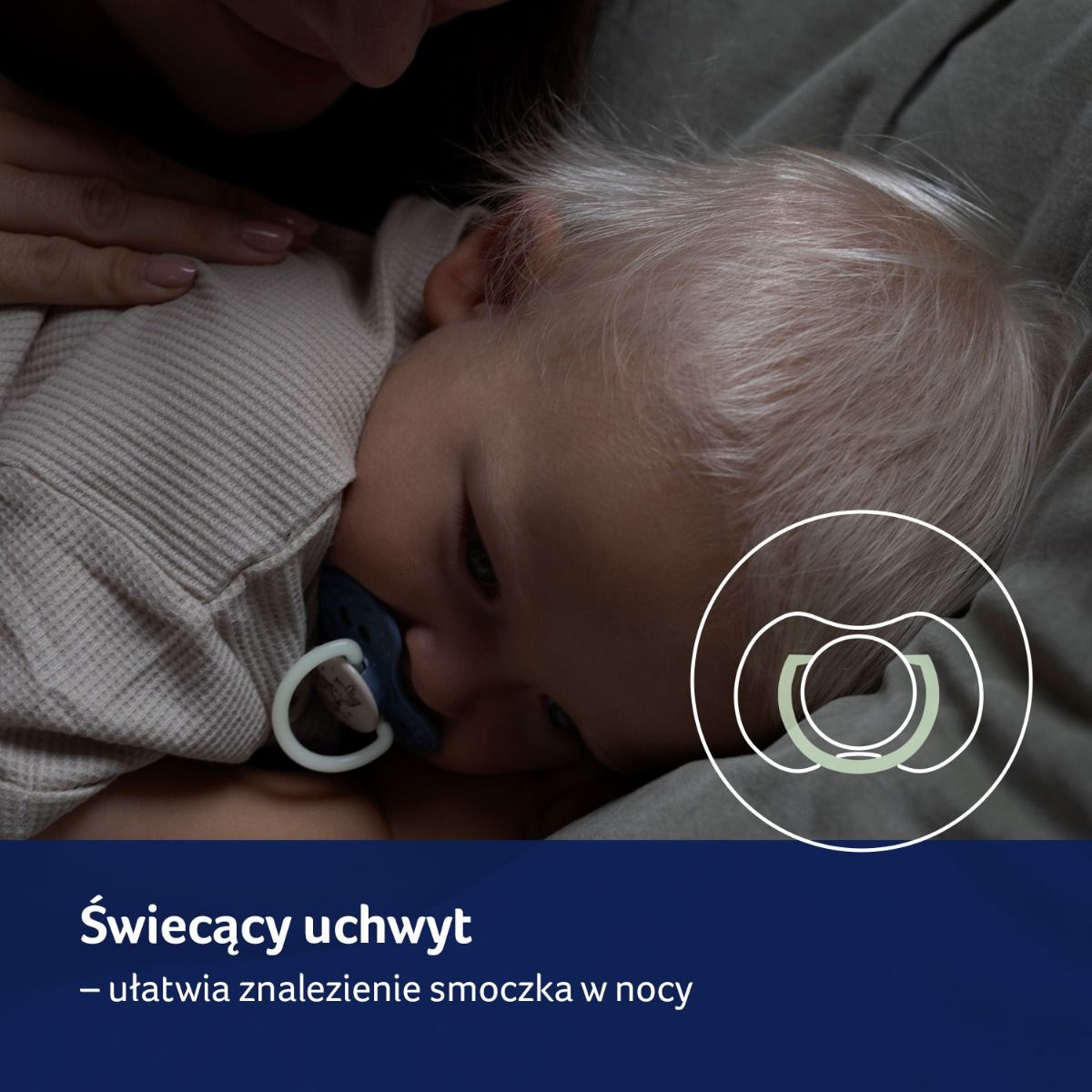 Smoczek silikonowy dynamiczny LOVI 6-18mc 2 szt. Night&Day Girl