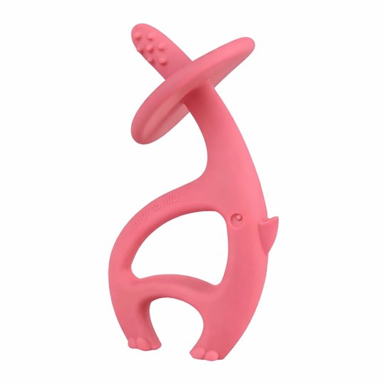 Gryzak Słonik Dancing Elephant Pink Mombella