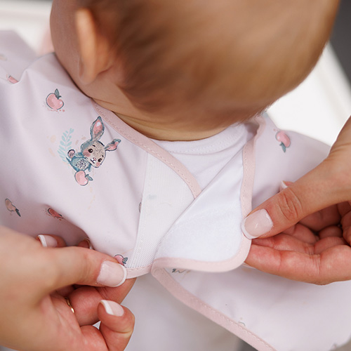 Śliniak z długim rękawem BUNNY Babyono